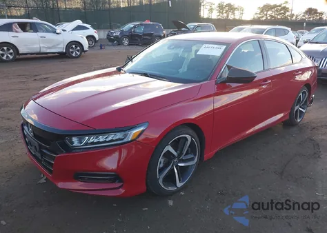 2018 Honda Accord Sport 2.0T from USA, damaged, VIN 1HGCV2F32JA041092